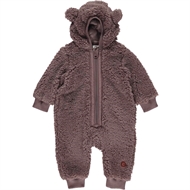 Fleece suit, Müsli, Grape, str 62 cm